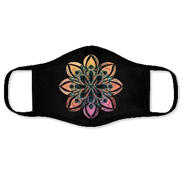 Discover mandala Clamber drawing Face Masks