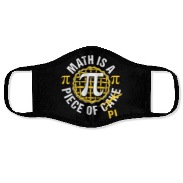 Discover Simple Pi Symbol Face Masks National Pi Day Gifts