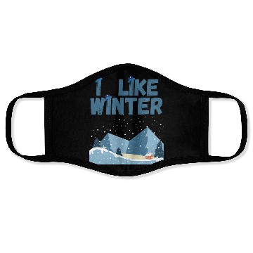 Discover I Like Winter Face Masks