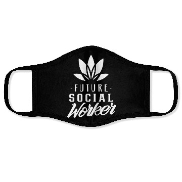 Discover Future Social Worker Job Graduation Work Face Masks
