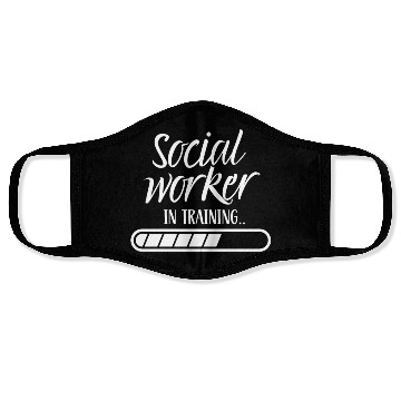 Discover Social Worker In Training Graduation Job Work Face Masks