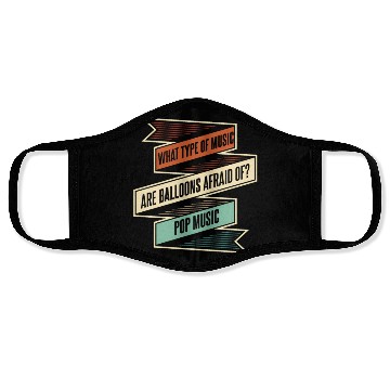 Discover Music Teacher Funny Face Masks