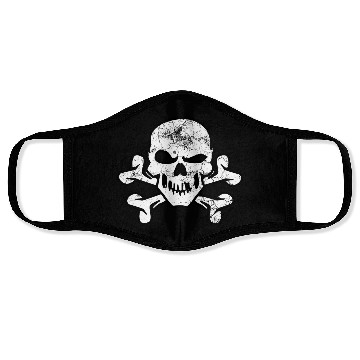 Discover Pirate Skull And Crossbones Face Masks