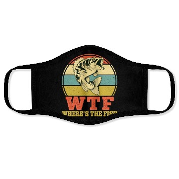 Discover WTF Wheres The Fish Face Masks