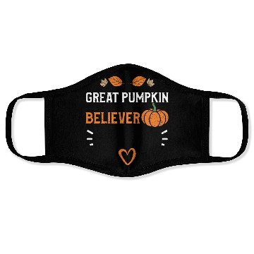 Discover Great Pumpkin Believer - Pumpkin Face Masks