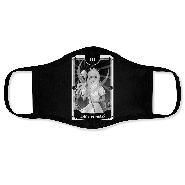 Discover Anime Tarot Card The Empress Gothic Face Masks