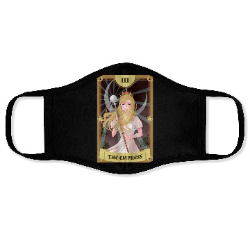 Discover Anime Tarot Card The Empress Face Masks