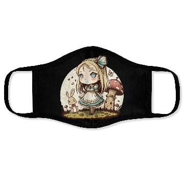 Discover Chibi in Wonderland Face Masks