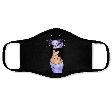 Discover Japanese Aesthetic Kawaii Axolotl Face Masks