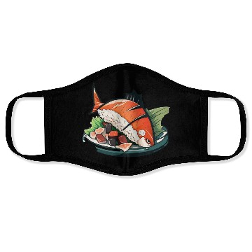 Discover Sashimi styled fish Face Masks
