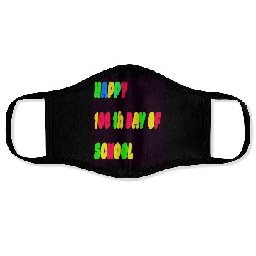 Discover HAPPY 100 TH BAY OF SCHOOL 1998 Face Masks