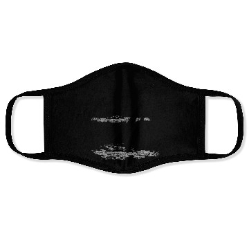 Discover Sailing race black Face Masks