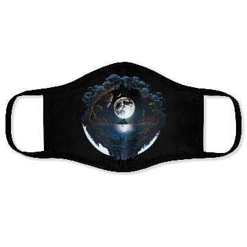Discover Moon Song Face Masks