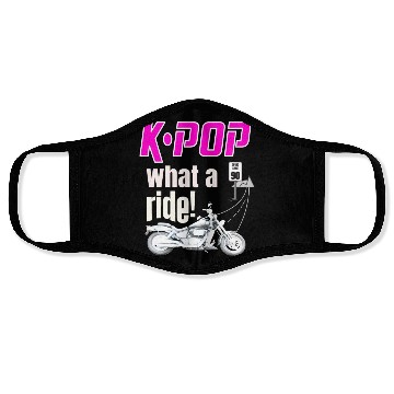 Discover Kpop come along for the ride dark Face Masks