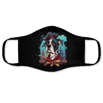 Discover Great Dane Dog Pirate Face Masks