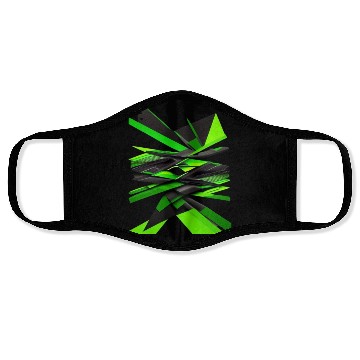 Discover Stylish Abstract 3D Face Masks design