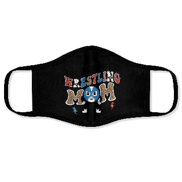 Discover Somebody's loud mouth wrestling mom Face Masks
