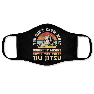 Discover Brazilian Jiu Jitsu MMA Bjj Hugger Face Masks