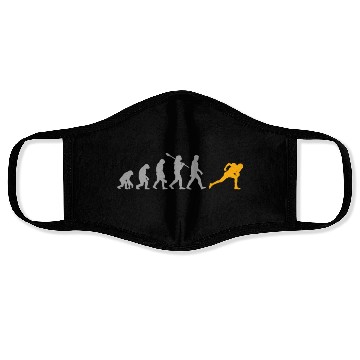Discover Fullback Evolution American Football Gift Face Masks