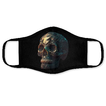 Discover crystal skull Face Masks