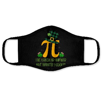 Discover ST PATRICK PI DAY Face Masks