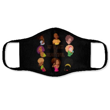 Discover My Black Is Beautiful Face Masks