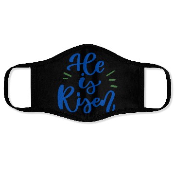 Discover He Is Risen Religious Easter Face Masks