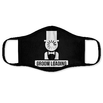 Discover Groom Loading (Stag Night / Bachelor Party / W) Face Masks
