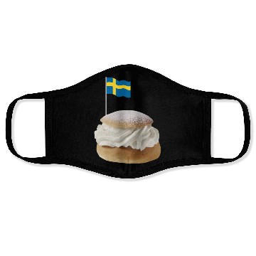 Discover Semla, Swedish Food Face Masks