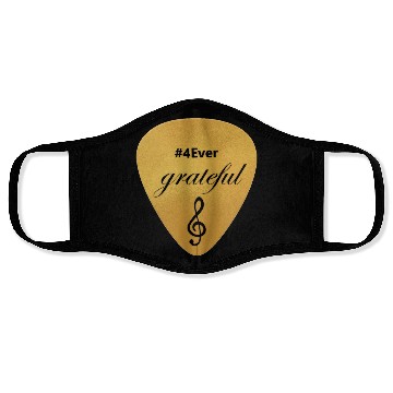 Discover GRATEFUL GUITAR PIC Face Masks