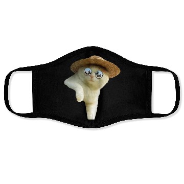 Discover funny cat Face Masks