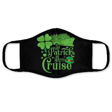 Discover St. Patrick's Day Cruise Face Masks