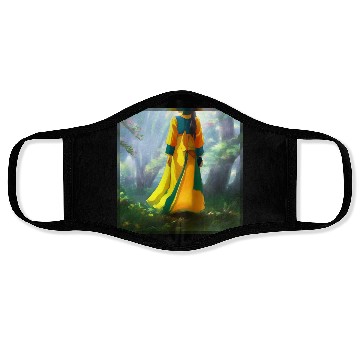 Discover ukranien colors clothes Face Masks