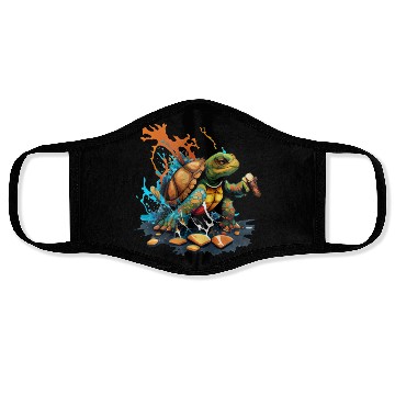 Discover Turtle game ps 5 2 Face Masks