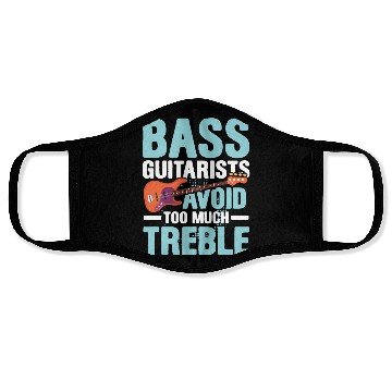 Discover Bass Guitarists Avoid Too Much Treble Face Masks