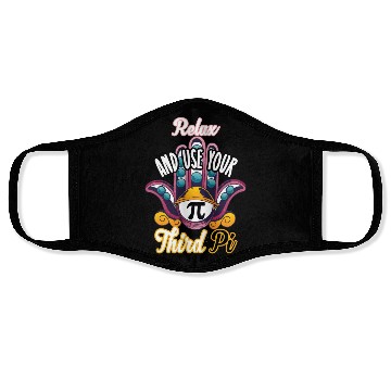 Discover Relax and use your third pi Pi Day 2023 Face Masks