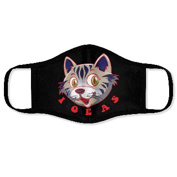 Discover I Love Cats Face Masks