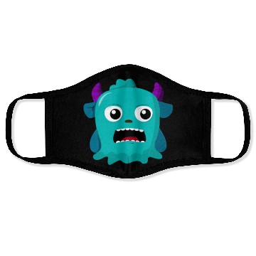 Discover Mini monster catfish head Face Masks
