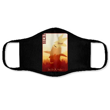 Discover Victor Colorado wild west town Face Masks