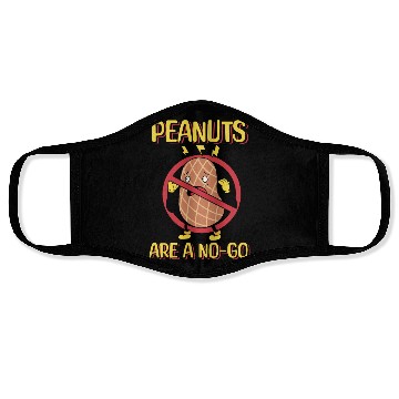Discover Peanuts Are A No-Go Peanut Allergic Face Masks
