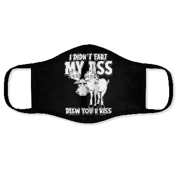 Discover Moose Elk Funny Face Masks