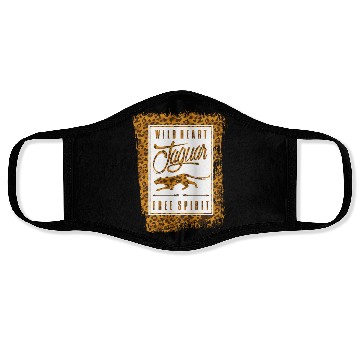 Discover Jaguar Spirit Tribal Gift Idea Face Masks
