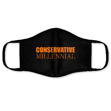 Discover Conservative Millennial Face Masks