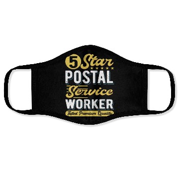 Discover 5-Star Postal Service Worker Face Masks