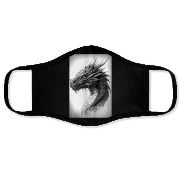Discover Realistic Dragon Drawing Face Masks