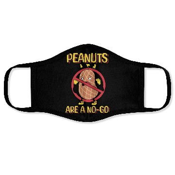 Discover Peanuts Are A No-Go Peanut Allergic Face Masks