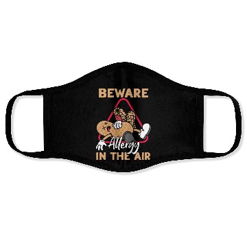 Discover Peanuts Beware Allergy In The Air Peanut Allergic Face Masks