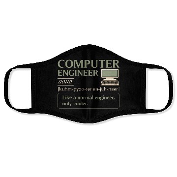 Discover Computer Engineer definition Face Masks
