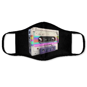 Discover 80s Music Cassette Tape : 3D, Neon, 80s songs Face Masks