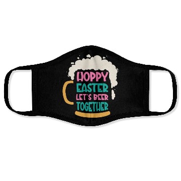 Discover Easter Bunnies Beer Drinking Holiday Rabbit Face Masks